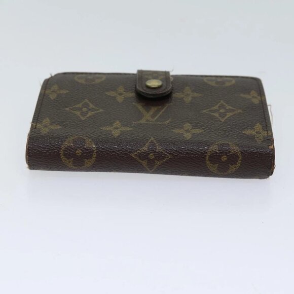 LOUIS VUITTON Monogram Porte Monnaie Billets Viennois Wallet M61663 Auth 70691 - Picture 11 of 15